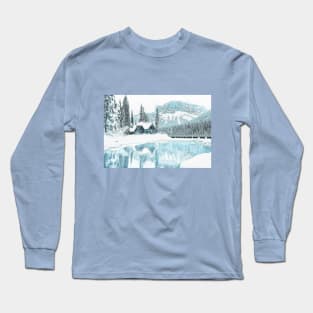 Winter Morning in the Mountain House Long Sleeve T-Shirt